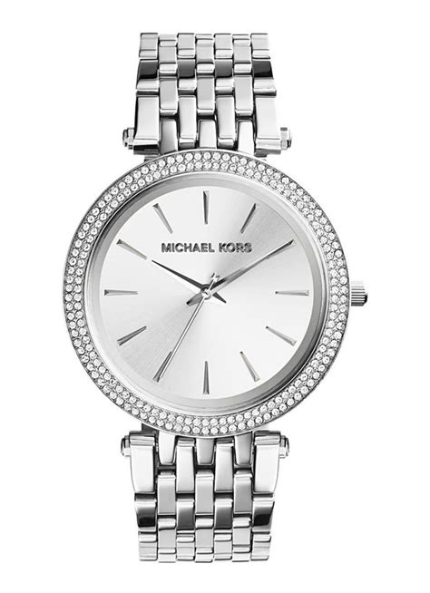 michael kors horloge dames zilver|horloge michael kors dames.